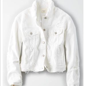 American eagle vintage white jacket